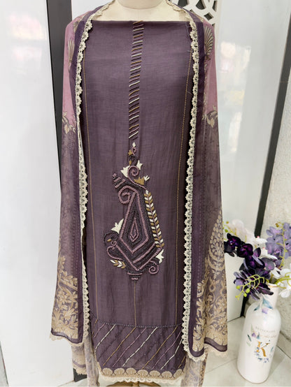 Pure Mul Hand Embroidery U00005