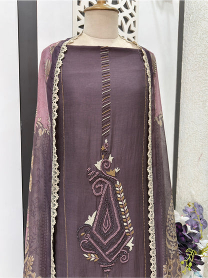 Pure Mul Hand Embroidery U00005