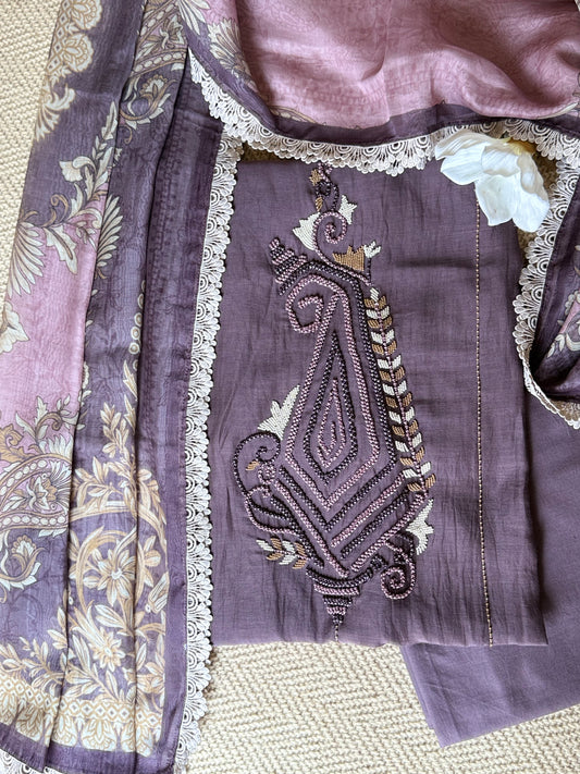 Pure Mul Hand Embroidery U00005